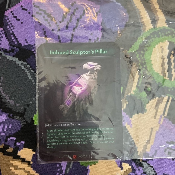 WeLoveFine DOTA 2 Facelift Void Pixel Shirt Sm Imbued Sculptors Pillar Gift Key - Picture 6 of 6